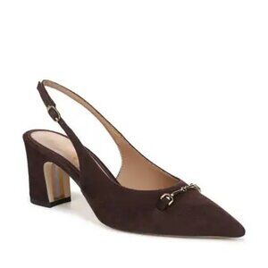 NWT Sam Edelman Waller Pointed Toe Slingback Pumps (Women)